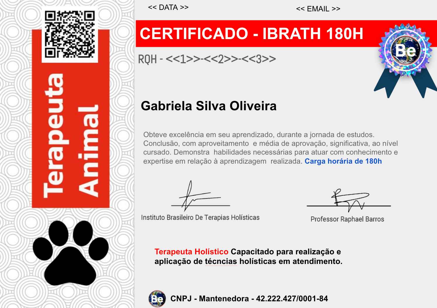 Curso de Formação Terapias Holísticas Para Animais