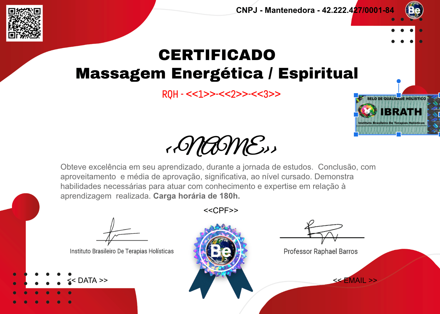 Curso de Formação Massagem Espiritual / Energética R$97