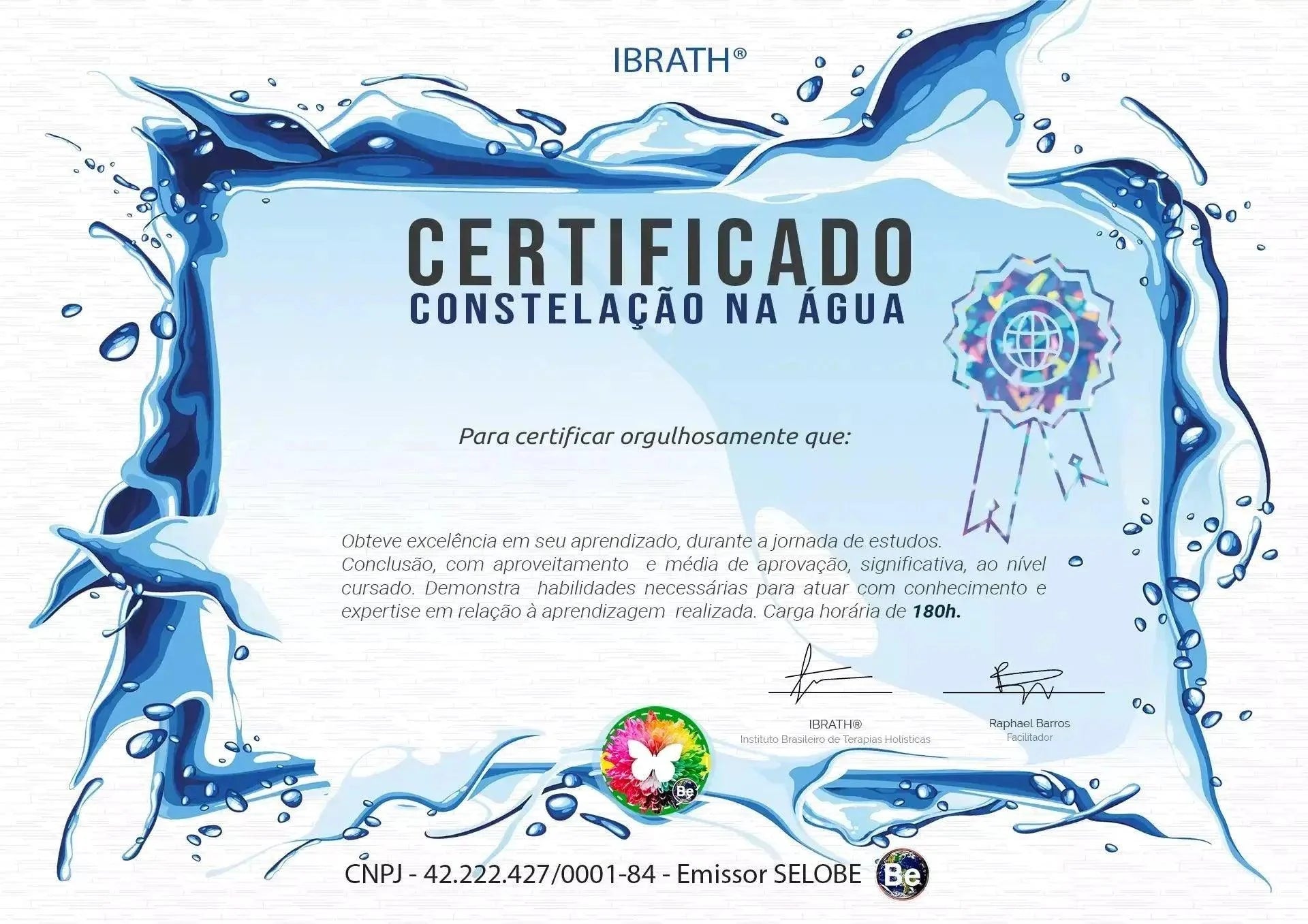 Curso de Formação Constelação Familiar Na Agua