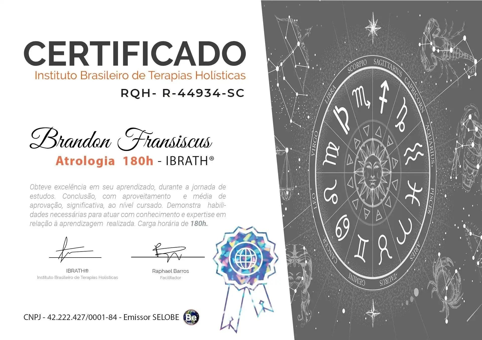 Curso de Formação Astrologia ®