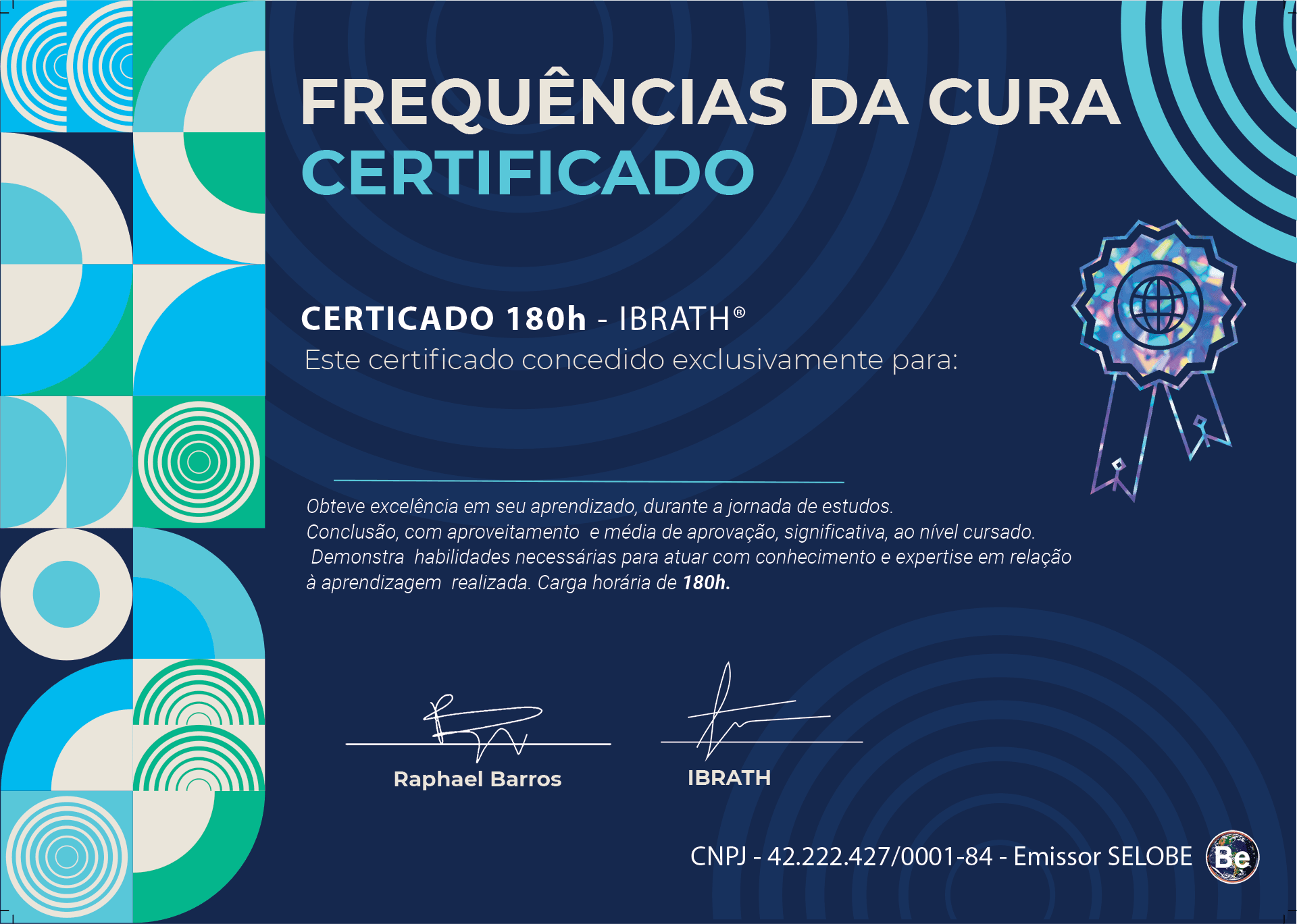 Curso de Formação Frequências de Cura ®