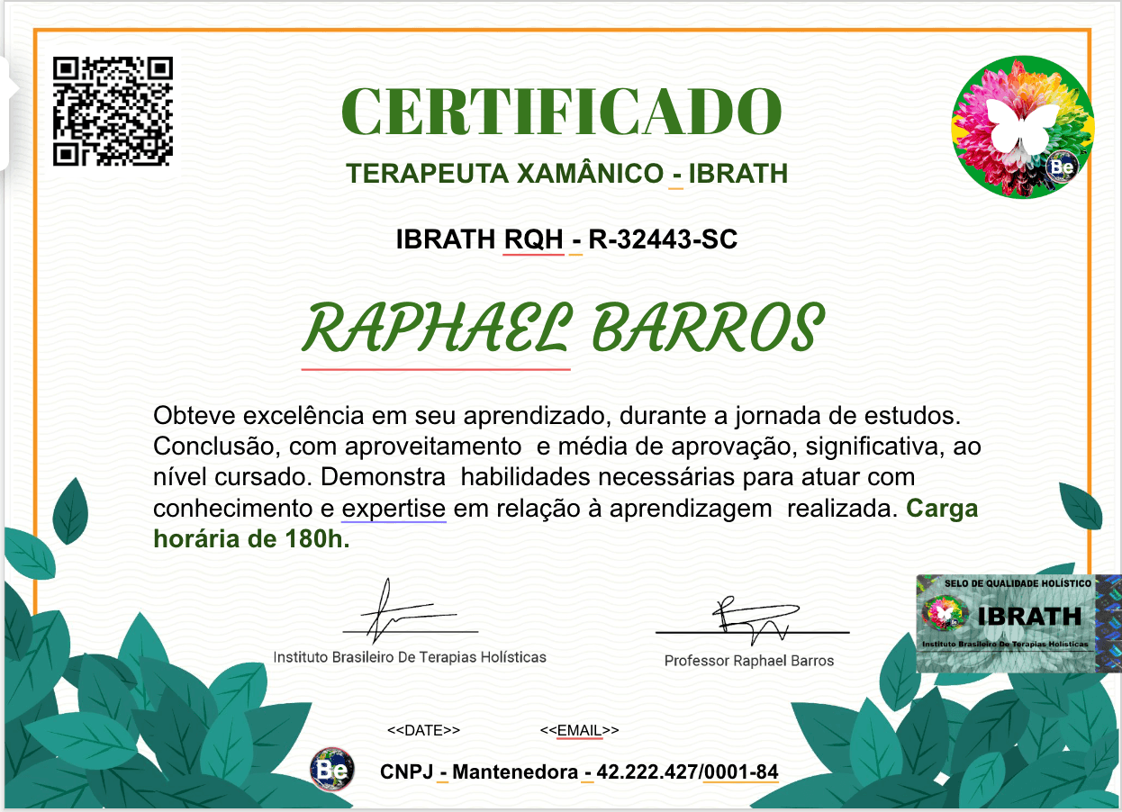 Curso de Formação Terapeuta Xamânico