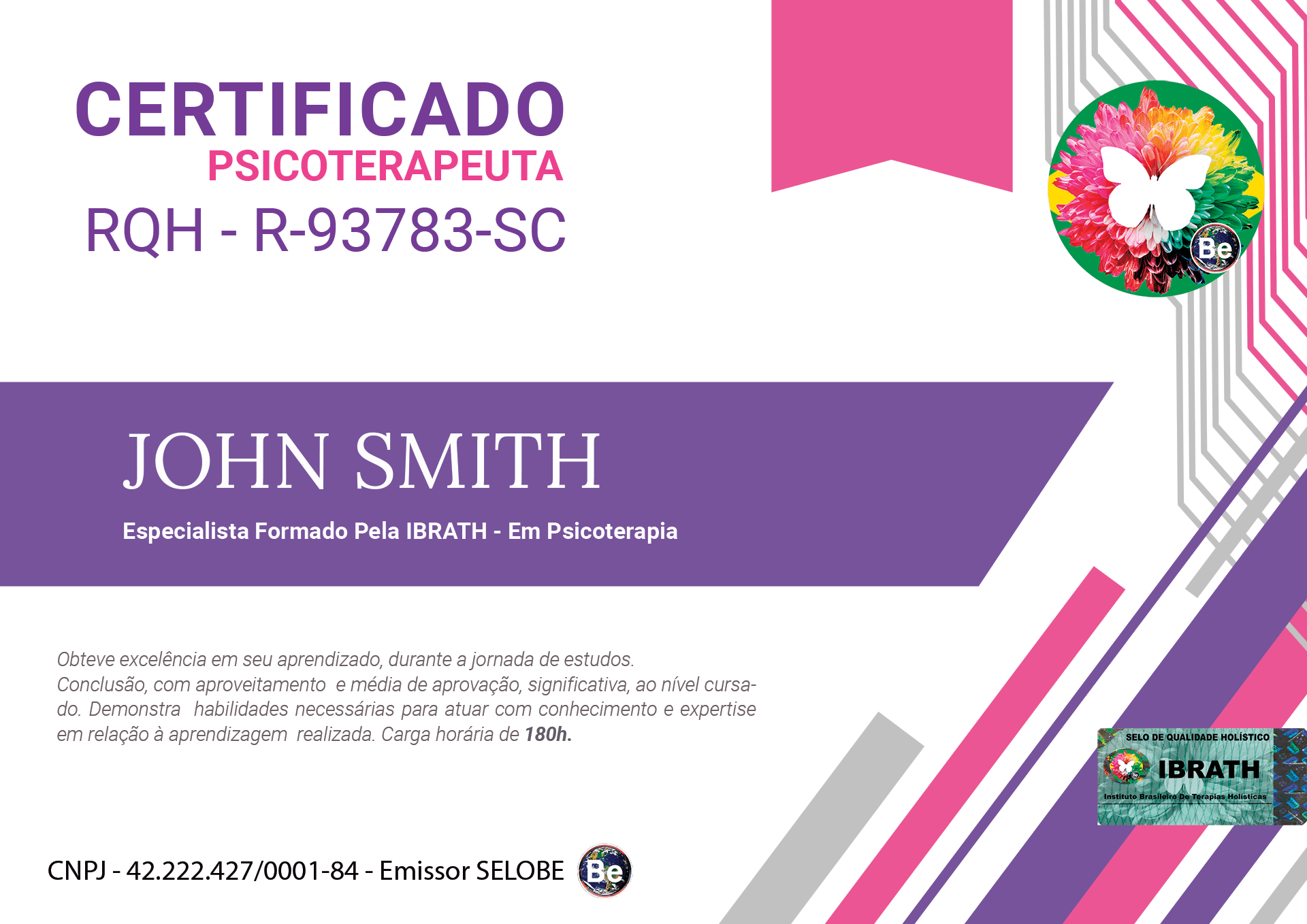 Curso De Formação Profissional Psicoterapia / Psicoterapeuta