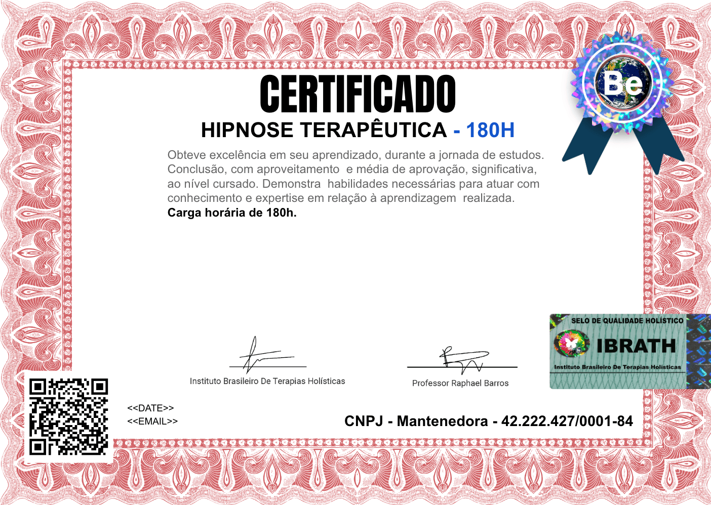 Curso de Formação em Hipnose online EAD